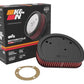K&N Replacement Air Filter 7.125in L x 5.688in W x 1.625in H for Harley Davidson