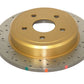 DBA 04-08 Infiniti QX56 / 04-05 Armada / 04-3/04 Titan Rear Drilled & Slotted 4000 Series Rotor