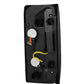 AlphaRex 87-96 Ford Bronco/F-150 Luxx-Series LED Tail Lights - Black