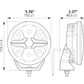 Hella Blade 6in LED Driving Lamp - (Set of 2)