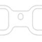 Cometic GM SB2 Small Block V8 .040in MLS Intake Manifold Gasket Set