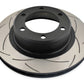 DBA 2004 Toyota Tacoma 4WD (6 Lug w/VSC) Front Slotted Street Series Rotor