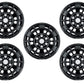 Ford Racing 21-24 Bronco 17in x 8.5in Matte Black Wheel Kit