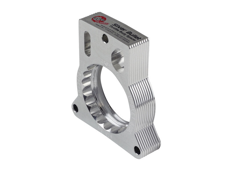afe Silver Bullet Throttle Body Spacer GM Trucks 2500/3500 96-00 V8-7.4L/01-07 V8-8.1L