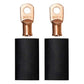 Moroso 5/16in Dia Stud 2 GA Wire Crimp/Solder Battery Cable Terminal Kit (2 Pack)