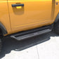 Go Rhino 2021+ Ford Bronco Dominator Extreme D1 Side Steps w/Brackets - Textured Black