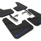 Rally Armor 2023 SG2 Kia Niro Black UR Mud Flap Blue Logo
