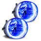 Oracle 06-09 Toyota 4Runner LED Fog Light Halo Kit - Blue
