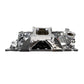 Edelbrock Chevy SB Victor Jr. 23 Degree Intake Manifold - Chrome Plasma Finish