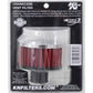 K&N .5in Flange ID x 3in OD x 3.25in H Rubber Base Crankcase Vent Filter