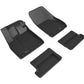 3D MAXpider 2016-2020 Audi Tt Kagu 1st & 2nd Row Floormats - Black