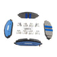 Timbren 19-26 Ram 1500/22-25 Jeep Grand Wagoneer BES Severe Duty Semi-Metallic Brake Pads - Front