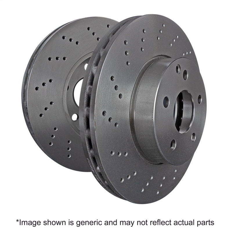 EBC 06-09 Cadillac XLR-V 4.4 Supercharged Premium Rear Rotors