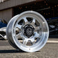 ICON Nuevo 17x8.5 / 5x150 / 25mm Offset / 5.75in BS - Silver Machined Wheel