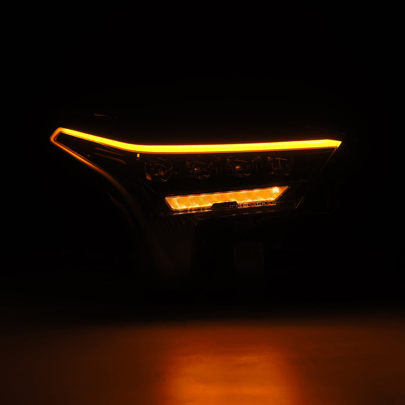 AlphaRex 22-23 Toyota Tundra/Sequoia LED Proj Headlights Alpha-Blk w/ Seq Activ Light/Seq Signal/DRL