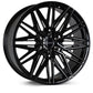 Vossen HF6-5 - 20x9.5 - ET25 - 6x139.7 - 95.1 - Deep - GB - Gloss Black Wheel