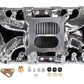 Edelbrock Ford Small-Block 289-302-347 RPM Air-Gap Intake Manifold - Chrome Plasma Finish