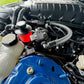 J&L 24+ Ford Mustang 5.0L (w/ Whipple Supercharger) Oil Separator - 3.0 CCV Side Black Anodized
