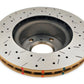 DBA 2004 Pontiac GTO 4000 Series Drilled and Slotted Front Rotor