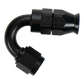 DeatschWerks 6AN Female Flare Swivel (Incl Ferule/Olive) 150-degree Hose End PTFE