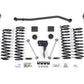 Zone Offroad 12-18 Jeep JK 2dr 4in Suspension Kit