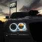 Oracle 05-10 Chrysler 300C LED Fog Light Halo Kit - Red