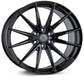 Vossen HFX-2 22x9.5 / 6x139.7 / ET30 / Deep Face / 95.1 - Gloss Black Wheel