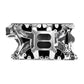 Edelbrock RPM Air-Gap Small Block Ford 351W Intake Manifold - Chrome Plasma Finish