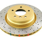 DBA 06+ BMW 335d/335i E90/91/92 Rear Drilled & Slotted 4000 Series Rotor