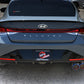 aFe Takeda 21-25 Hyundai Elantra 1.6L (t) 3in. SS Axle-Back Exhaust System w/Blue Flame Tips