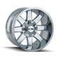 ION 141 20x9 / 8x165.1 BP / 0mm Offset / 130.8mm Hub Chrome Wheel