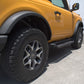 Go Rhino 2021+ Ford Bronco Dominator Extreme D1 Side Steps w/Brackets - Textured Black