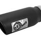 afe MACH Force-Xp Universal Exhaust Tip 3-1/2 IN Inlet x 4-1/2 IN Outlet x 12 IN L