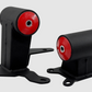 Innovative Mounts 07-11 Jeep Wrangler JK/JKU Polyurethane Engine Mount Kit - 75A Bushings