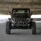 DV8 Offroad 07-23 Jeep Wrangler/Gladiator JT/JK/JL FS-25 Stubby Front Bumper w/Plated Bull Bar