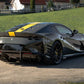 Vossen x Novitec NF10 22x12.5 ET:46 Gloss Black Ferrari 812 Superfast / GTS Rear Wheel