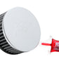 K&N Universal Chrome Filter 2 1/2 inch O/S FLG / 4 1/2 inch OD / 2 inch Height