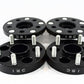 ISC Suspension 5x100 Hub Centric Wheel Spacers 15mm Black (Pair)