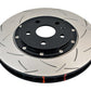 DBA 2010+ Camaro V8 SS Front Slotted 5000 Series 2 Piece Rotor Assembled w/ Black Hat