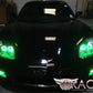 Oracle 05-13 Chevrolet Corvette C6 LED Fog Light Halo Kit - Blue