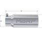 MBRP Universal Tip 5 O.D. Rolled Straight 4 inlet 12 length