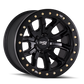 Dirty Life 9303 DT-1 17x9/8x165.1 BP/-12mm Offset/130.8mm Hub Matte Black Wheel - Beadlock