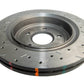 DBA 2009 Chevrolet Corvette ZR1 4000 Series Drilled and Slotted Rear Rotor