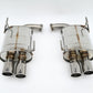 Invidia 22+ Subaru WRX Q300 3.5in. Rolled Dual Wall S.S Tip Axle-back Exhaust