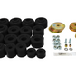 Energy Suspension 10-24 Toyota 4Runner Body Mount Set - Black