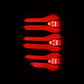AlphaRex 09-14 Ford F150 LUXX LED Tailights - Black/Red Housing