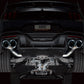 AWE 2024 Ford Mustang Dark Horse S650 RWD Track Edition Catback Exhaust w/ Quad Chrome Silver Tips