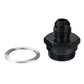 Moroso -6AN x 7/8in-20 1in Long Carburetor Fuel Inlet Fitting