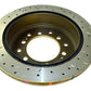 DBA 10+ Toyota 4Runner/FJ Cruiser Rear Drilled and Slotted 4000 Series Rotor