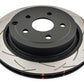 DBA 09 Pontiac G8 V8 6.0L Rear Slotted 4000 Series Rotor